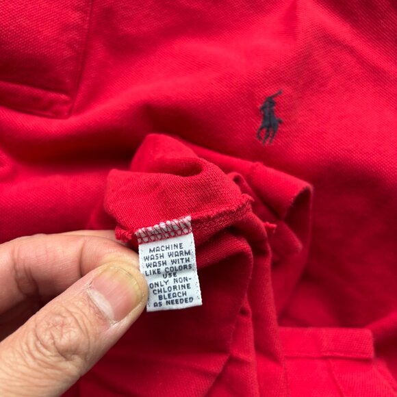 Polo Ralph Lauren Men's Red Polo-shirts - Picture 5 of 5